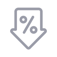 Fixed rate arrow icon